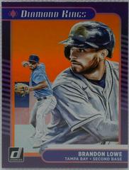 Brandon Lowe [Holo Purple] #1 Baseball Cards 2021 Panini Donruss Prices