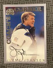 Jimmy Johnson [Autograph] Football Cards 2000 Fleer Greats of the Game Autographs Prices