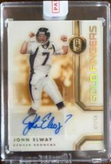 John Elway #HS-JEL Football Cards 2022 Panini Gold Standard Fingers Autographs Prices