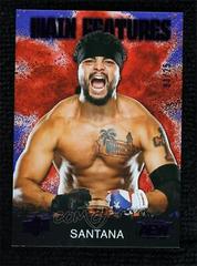 Santana [Purple] Wrestling Cards 2021 Upper Deck AEW Main Features Prices