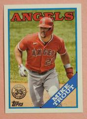 Mike Trout Baseball Cards 2023 Topps Silver Pack 1988 35th Anniversary Prices
