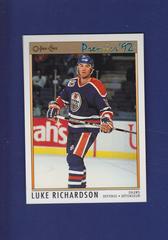 Luke Richardson Hockey Cards 1991 O-Pee-Chee Premier Prices