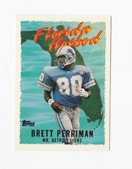 Brett Perriman Football Cards 1995 Topps Florida Hot Bed Prices