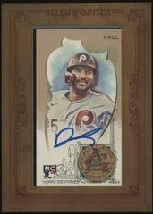 Darick Hall #MA-DHA Baseball Cards 2023 Topps Allen & Ginter Mini Framed Autographs Prices