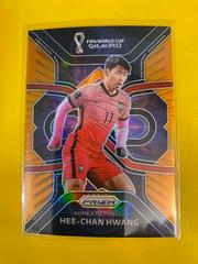 Hee chan Hwang [Orange] #18 Soccer Cards 2022 Panini Prizm World Cup Phenomenon Prices