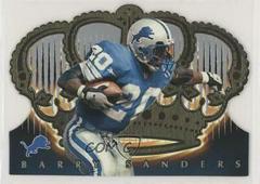 Barry Sanders #43 Football Cards 1998 Pacific Crown Royale Prices