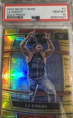 LA Knight [Gold Prizm] Wrestling Cards 2022 Panini Select WWE Prices