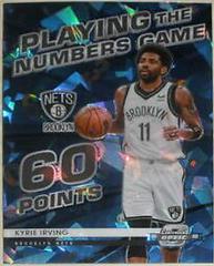 Kyrie Irving [Blue Ice] #1 Basketball Cards 2021 Panini Contenders Optic Playing the Numbers Game Prices