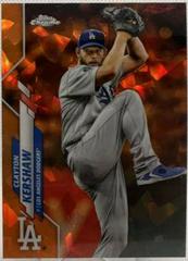 Clayton Kershaw [Orange Refractor] Baseball Cards 2020 Topps Chrome Sapphire Prices