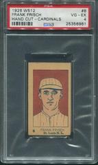 Frank Frisch [Cardinals] #8 Baseball Cards 1926 W512 Hand Cut Prices