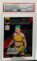 Jessica Andrade [Press Proof Gold] #16 Ufc Cards 2023 Panini Donruss Ufc Octagon Marvels Prices