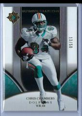 Chris Chambers [Gold] #102 Football Cards 2006 Upper Deck Ultimate Collection Prices