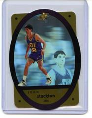 John Stockton [Gold] Basketball Cards 1996 Spx Prices