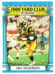 Eric Dickerson #1 Football Cards 1987 Topps 1000 Yard Club Prices