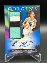 Breanna Stewart [Blue] #OA-BSW Basketball Cards 2023 Panini Origins WNBA Autographs Prices