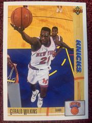 Gerald Wilkins Basketball Cards 1991 Upper Deck Prices