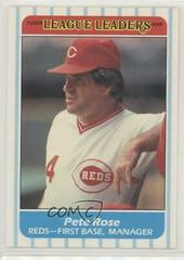 Pete Rose #36 Baseball Cards 1986 Fleer League Leaders Prices