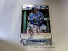 Bobby Witt Jr. [Clear] #US187 Baseball Cards 2022 Topps Update Prices