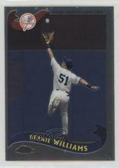 Bernie Williams #510 Baseball Cards 2002 Topps Chrome Prices