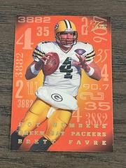 Brett Favre #6 Football Cards 1995 Flair Hot Numbers Prices