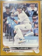 Trea Turner [Gold] #ASG-14 Baseball Cards 2022 Topps Update All Star Game Prices