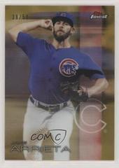 Jake Arrieta [Gold Refractor] #6 Baseball Cards 2016 Topps Finest Prices