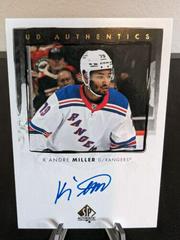 K'Andre Miller #UDA-KM Hockey Cards 2022 SP Authentic UD Autographs Prices