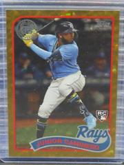 Junior Caminero [Gold] #89B-50 Baseball Cards 2024 Topps 1989 Prices
