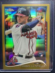 Tommy La Stella [Gold Refractor] Baseball Cards 2014 Topps Chrome Update Prices