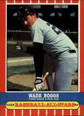 Wade Boggs #3 Baseball Cards 1987 Fleer Baseball All Stars Prices