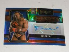 Booker T [Blue Prizm] Wrestling Cards 2022 Panini Select WWE Legendary Signatures Prices