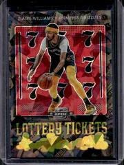 Ziaire Williams [Blue Ice] Basketball Cards 2021 Panini Contenders Optic Lottery Ticket Prices