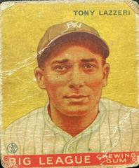 Tony Lazzeri #31 Baseball Cards 1933 Goudey Prices