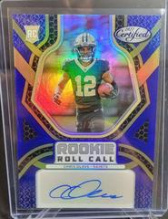Chris Olave [Blue] Football Cards 2022 Panini Certified Rookie Roll Call Signatures Prices