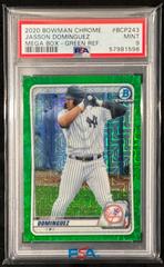 Jasson Dominguez [Green Refractor] #BCP-243 Baseball Cards 2020 Bowman Chrome Prospects Prices