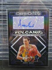 Jerry West [Purple] Basketball Cards 2021 Panini Obsidian Volcanic Signatures Prices