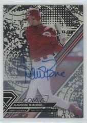 Aaron Boone [Autograph Blackout] Baseball Cards 2017 Topps High Tek Prices