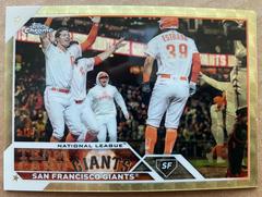 San Francisco Giants [Padparadscha] #173 Baseball Cards 2023 Topps Chrome Sapphire Prices