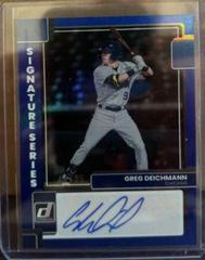 Greg Deichmann [Blue] #SS-GD Baseball Cards 2022 Panini Donruss Signature Series Prices