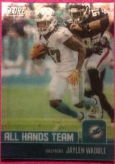 Jaylen Waddle Football Cards 2022 Panini Score All Hands Team Prices