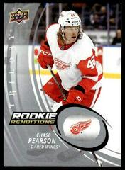 Chase Pearson #RR-7 Hockey Cards 2022 Upper Deck Trilogy Rookie Renditions Prices