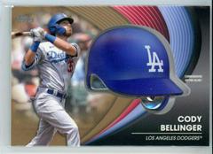 Cody Bellinger [Gold] #BH-CB Baseball Cards 2022 Topps Batting Helmet Relic Prices
