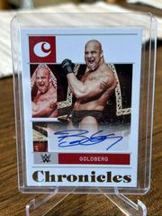 Goldberg [Gold] #CS-GBG Wrestling Cards 2022 Panini Chronicles WWE Signatures Prices