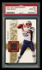 Tom Brady Football Cards 2007 SP Chirography Prices