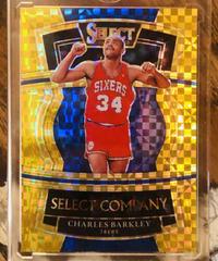 Charles Barkley [Gold Prizm] Basketball Cards 2021 Panini Select Company Prices