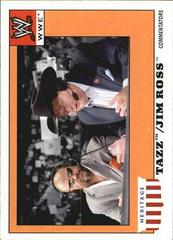 Tazz, Jim Ross Wrestling Cards 2008 Topps Heritage IV WWE Prices