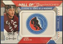 Joe Sakic #HOF-2 Hockey Cards 2023 O-Pee-Chee Hall of Fame Logo Patch Prices