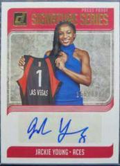Jackie Young [Press Proof] #SS-JYG Basketball Cards 2019 Panini Donruss WNBA Signature Series Prices