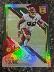 Chase Young [Green] #1 Football Cards 2021 Panini Donruss Elite Prices