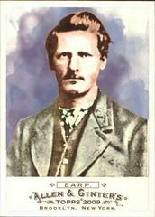 Wyatt Earp Baseball Cards 2009 Topps Allen & Ginter Prices
